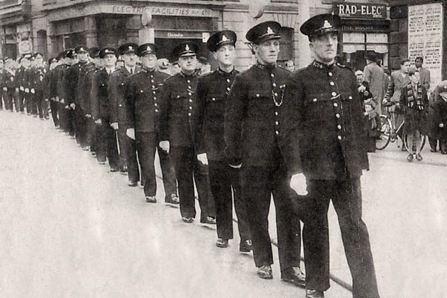 Police 'Specials', Lune Street, Preston c.1960
Photo: G. Lonsdale
