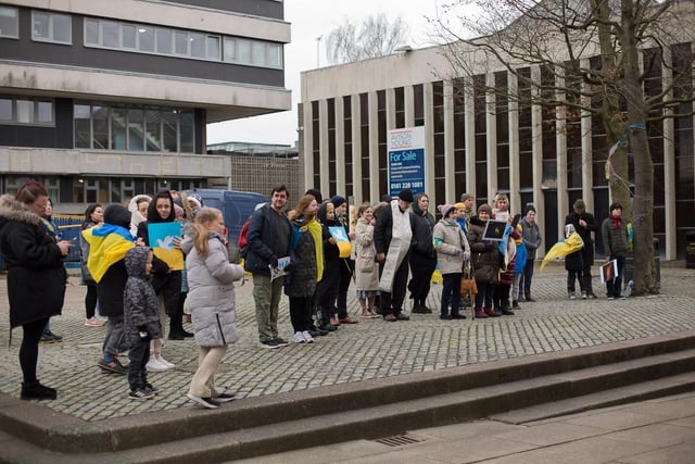 Standing in solidarity against war