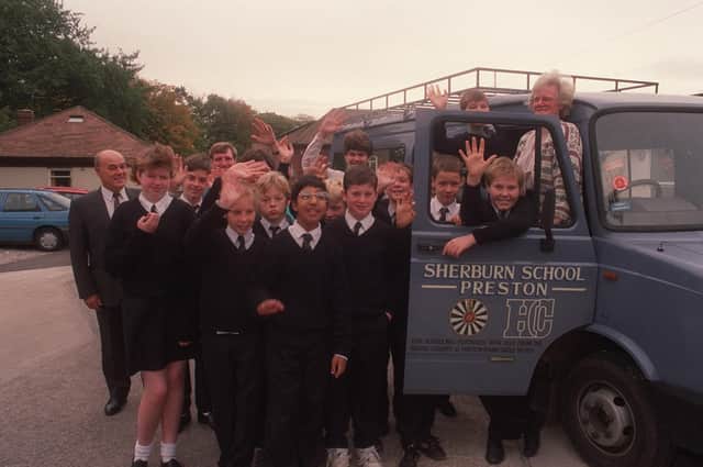 A day trip for the pupils of Sherburn School, Preston. Are you pictured?