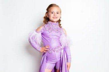 Priya Rose, 5, Petite Miss Lancashire. Photo: pageanthousestudios.co.uk
