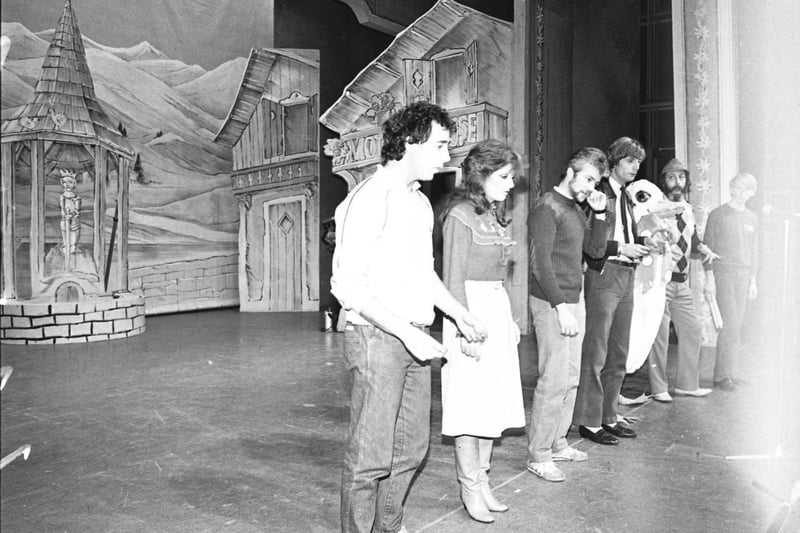 Mother Goose at Charter Theatre,Preston
December 1983.
