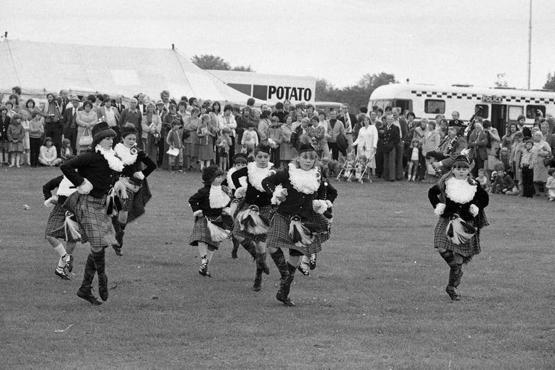 The Kerry Pipe dancers entertain the crowds as part of the XL Carnival held on Preston's Moor Park as an opener to the town's 800th birthday celebrations