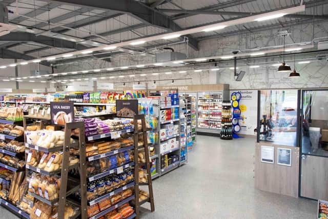 Inside the new Central England Co-op in Clayton-le-Woods.