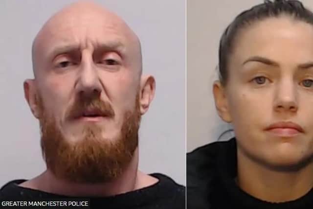 Rachel Fulstow, 37, from York, and Michael Hillier, 39, from Sheffield, were found guilty of his "brutal and cold-blooded murder" after a trial at Manchester's Minshull Street Crown Court. The pair were given life sentences with minimum terms of more than 30 years. (Picture by Greater Manchester Police)