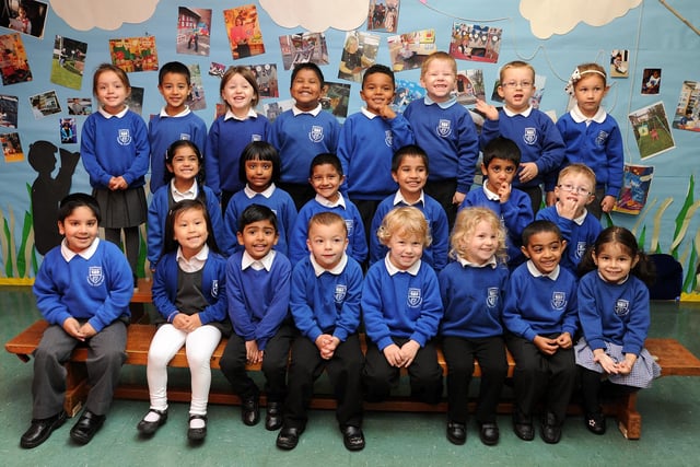 School Starters 2014.
Frenchwood Community Primary School in Preston- Robins class.
