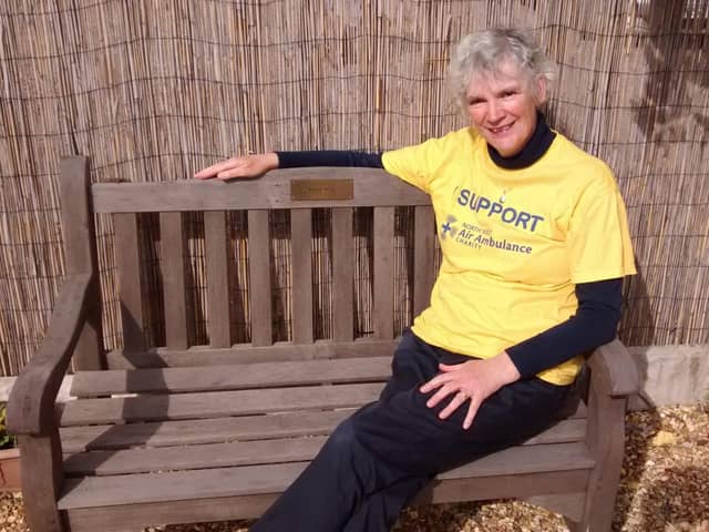 Sarah Horne, Volunteer for the North West Air Ambulance Charity