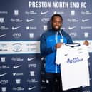 New Preston North End signing Josh Onomah. Credit: Ian Robinson/PNEFC