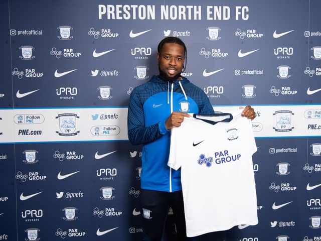 New Preston North End signing Josh Onomah. Credit: Ian Robinson/PNEFC