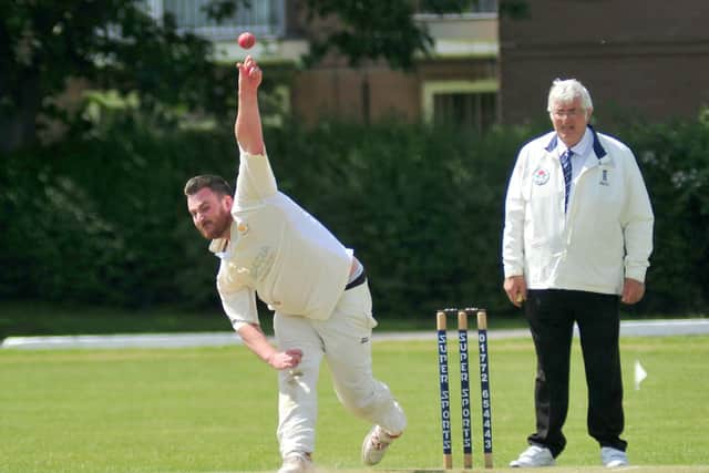 Nathan Walmsley for Penwortham in their Moore and Smalley Palace Sheild game against Preston
