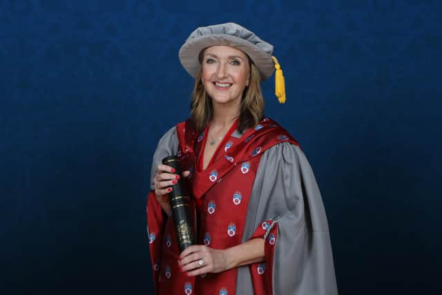 UCLan Honorary Fellow Victoria Derbyshire.
