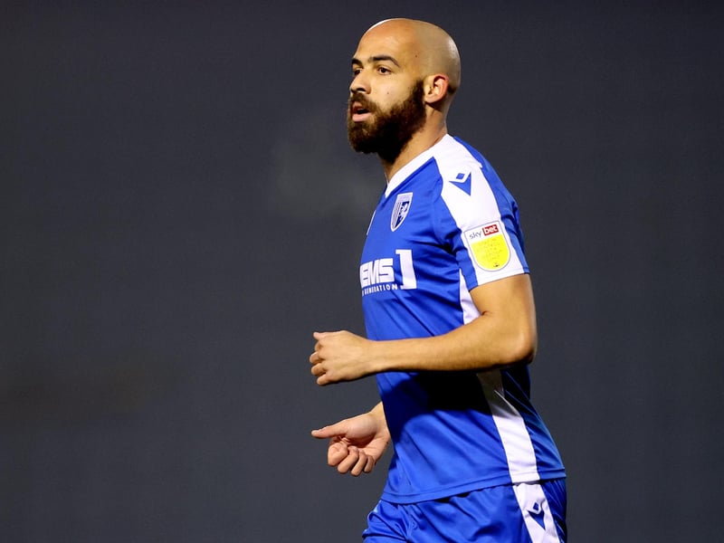 At Gillingham, the winger has finally fulfilled the talent suggested as an England under-17 international. The former Villa and Wolves man is now aged 26 and has looked an outstanding player in both his outings against Pompey this season, while has netted 12 times for the Gills this term. Picture: James Chance/Getty Images