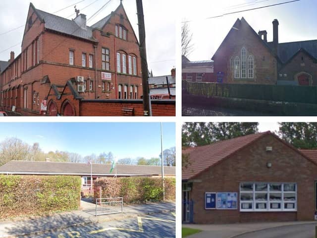 All the schools who had reports issued in November