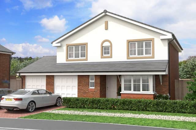 A four-bedroom Seaton is available to view at Redwood Gardens