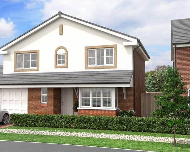 A four-bedroom Seaton is available to view at Redwood Gardens