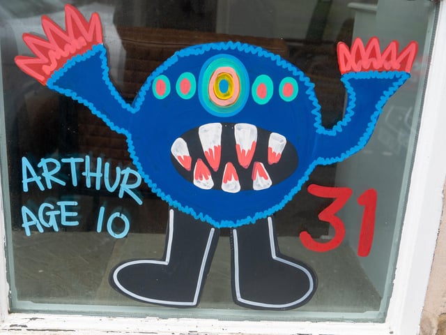 Longridge charity Monster Hunt organised by India of Apricot Sulphur Design to raise funds for Headway and Longridge Brownies.