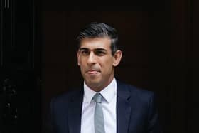 Chancellor of the Exchequer Rishi Sunak leaves 11 Downing Street as he heads to the House of Commons, London