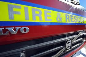 Fire services were called to the scene