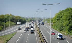 M65 in Burnley