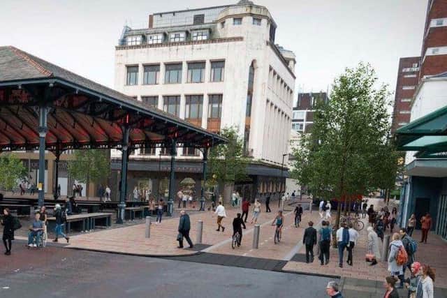 How Lancaster Road would look after the revamp