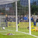 Chorley's winning goal against Scarborough Athletic (photo: David Airey/dia_Images)