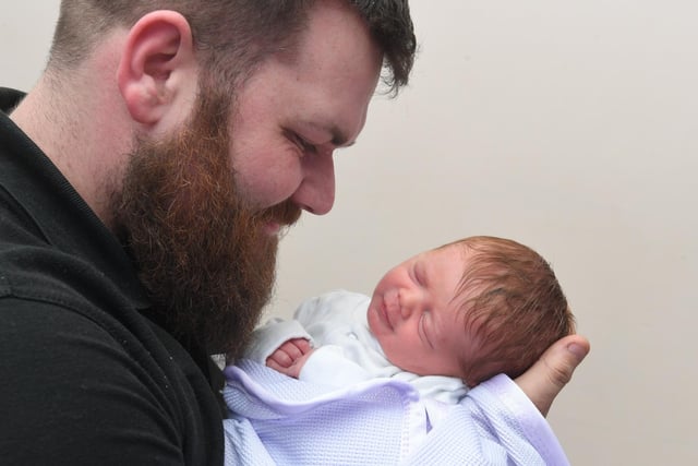 Baby Anforth, born at Royal Preston Hospital, on March 12th, at 16:14, weighing 6lb, to Jade Dunn and Dean Anforth, of Broadgate