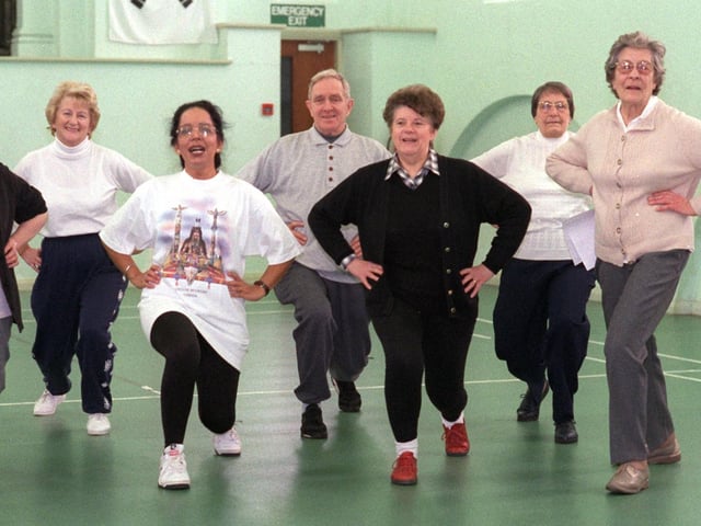 The Look After Yourself Team with their leader Trinder Jit at St. Thomas' Centre, Preston