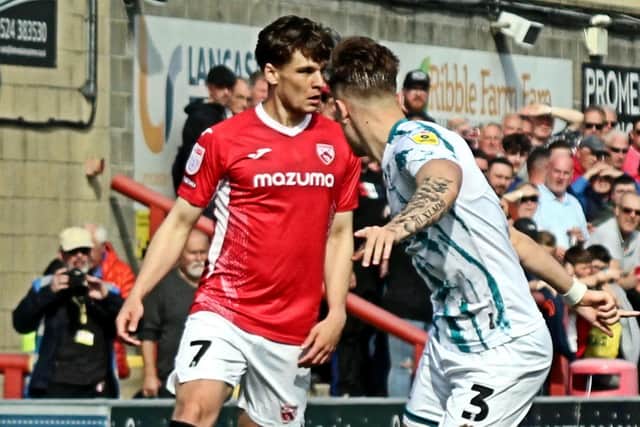 Morecambe beat Lincoln City on home soil last season Picture: Michael Williamson