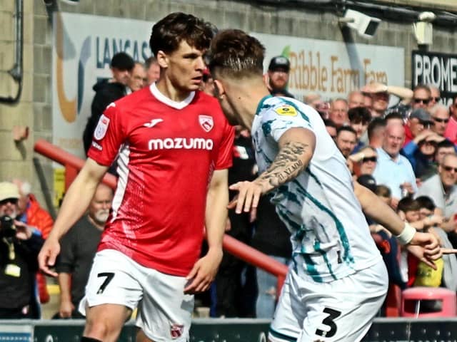Morecambe beat Lincoln City on home soil last season Picture: Michael Williamson
