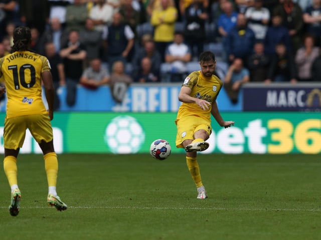 The minimum you would likely expect from Hughes, he operates at a high level and was his consistent and tidy self at the DW. Was up against Wigan's chief creator in Callum Lang and kept him quiet.
