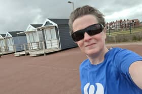 Esther Parkinson training for the Great Manchester Run