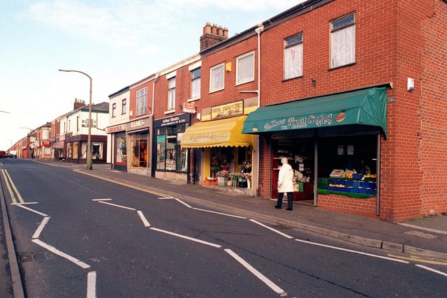 There used to be plenty of food shops - fruit and veg, butchers and even a fishmongers - on Plungington Road
