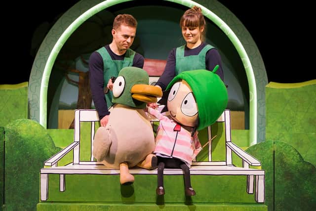 Sarah and Duck’s enchanting world is brought to life on stage Submitted picture