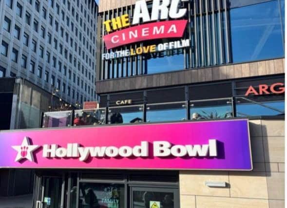 Photograph of the Arc Cinema and Hollywood Bowl