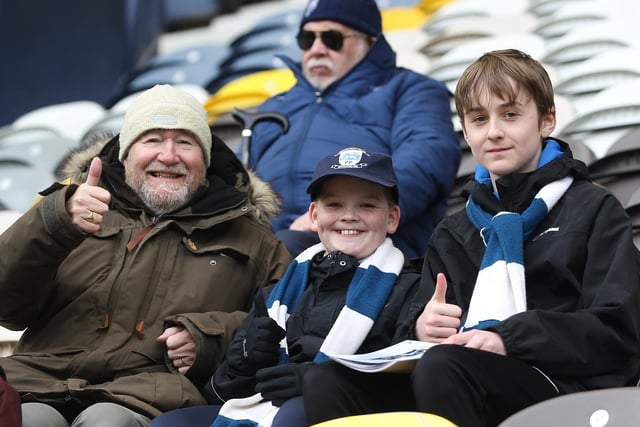 These PNE fans look forward to the QPR game