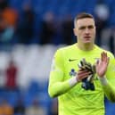 Preston North End goalkeeper Daniel Iversen