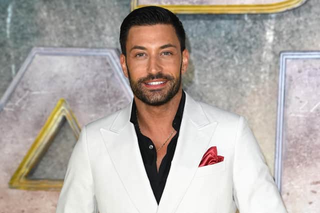 Giovanni Pernice. Photo by Eamonn M. McCormack/Getty Images  for Warner Bros.
