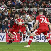 Preston North End's Troy Parrott shot is deflected for a corner by Middlesbrough's Jonathan Howson

Photographer Lee Parker/CameraSport

The EFL Sky Bet Championship - Middlesbrough v Preston North End - Saturday 18th March 2023 - Riverside Stadium - Middlesbrough

World Copyright © 2023 CameraSport. All rights reserved. 43 Linden Ave. Countesthorpe. Leicester. England. LE8 5PG - Tel: +44 (0) 116 277 4147 - admin@camerasport.com - www.camerasport.com