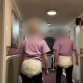 Gillibrand Hall Nursing Home staff had been suspended after a TikTok video emerged of them appearing to mock residents by wearing nappies and dancing