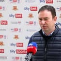 Derek Adams, manager of Morecambe (Photo by Charlotte Tattersall/Getty Images)