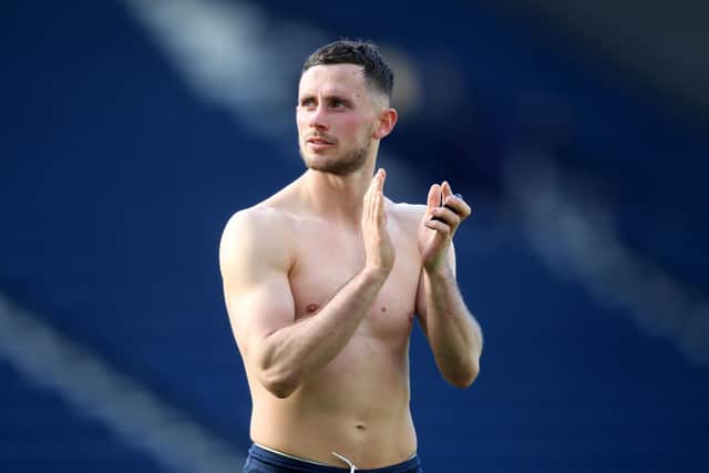 Preston North End skipper Alan Browne gave his shirt away to a young fan after the win against Queens Park Rangers