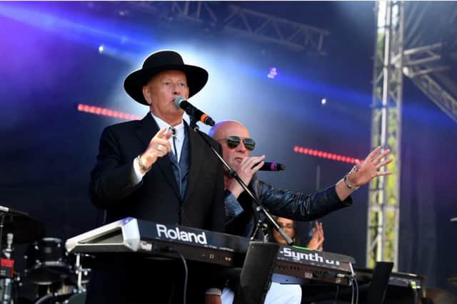 Heaven 17 were one of the bands to feature at Worden Park.