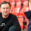 Morecambe manager Derek Adams Picture: KELVIN LISTER-STUTTARD