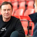 Morecambe manager Derek Adams Picture: KELVIN LISTER-STUTTARD