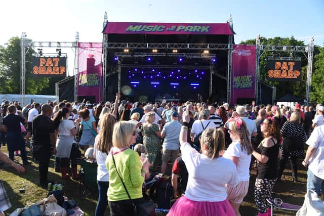 The popular Music in the Park at Leyland Festival on Friday was a hit with the large crowds