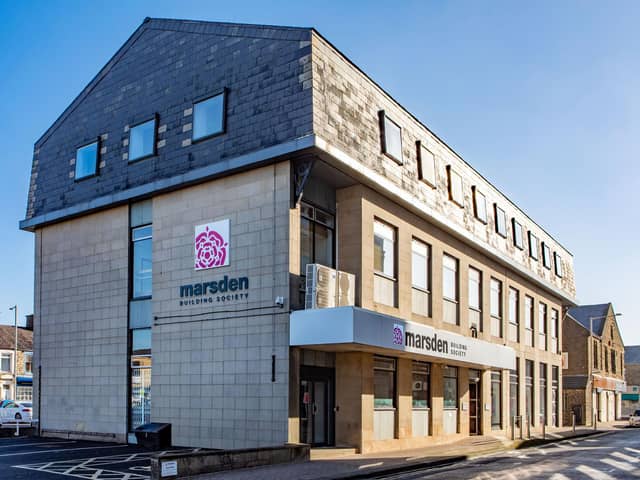 Marsden Building Society's Principal Office in Nelson, Lancashire