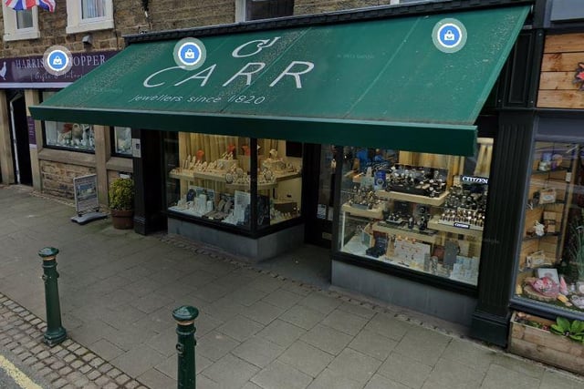 S Carr & Son - Jewellers, founded in 1820, 2 High Street, Garstan, Preston Lancashire, PR3 1FA