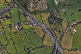 Long delays were reported on the M6 between Preston and Catterall (Credit: Google)