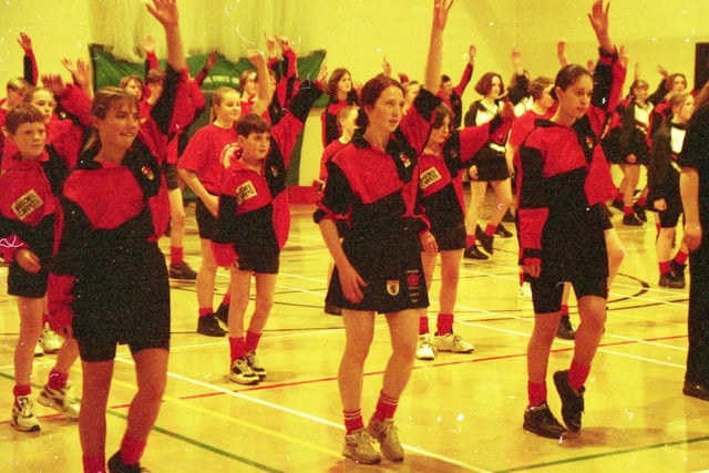 Bill Beaumont, the former England rugby captain and a captain on the BBC's Question of Sport, declared the sports hall at Morecambe High School well and truly open after a 25 year wait. Students took part in a range of activities to mark the opening