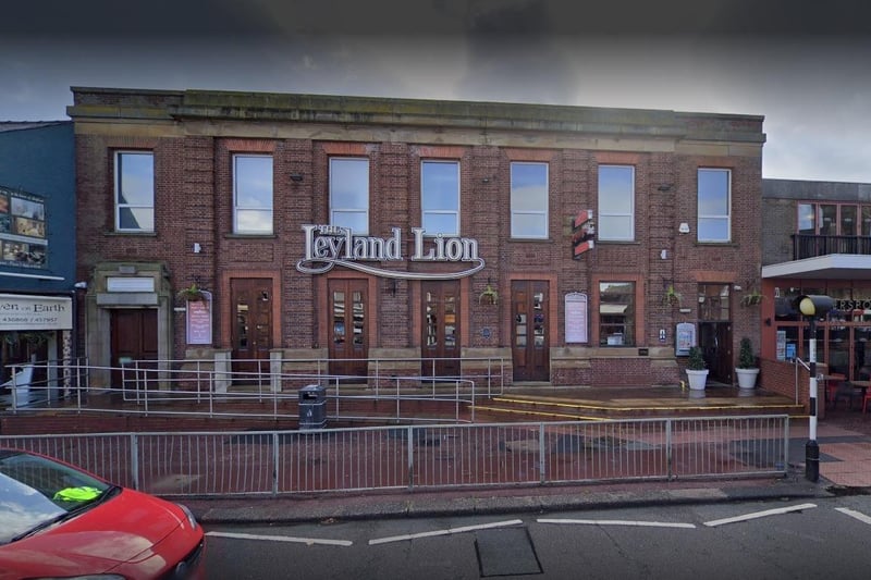 The Leyland Lion in Hough Lane, Leyland has a 4.1 star rating according to 1,798 Google reviews