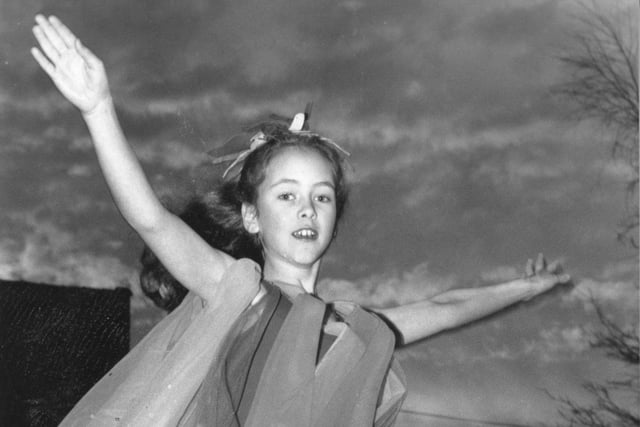 This young girl is dancing for joy in 1989 - but does anyone recognise her?